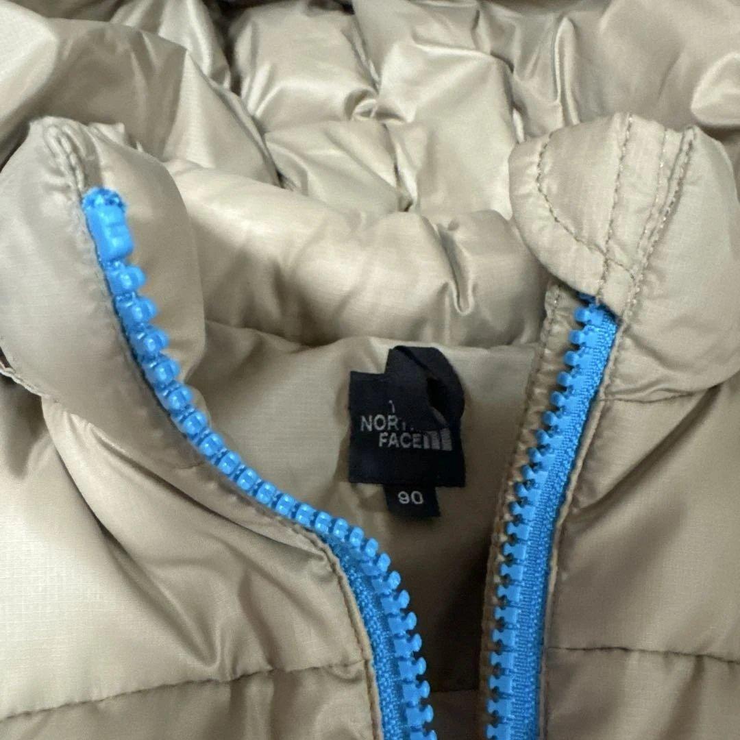 THE NORTH FACE ベージュダウンコート 90