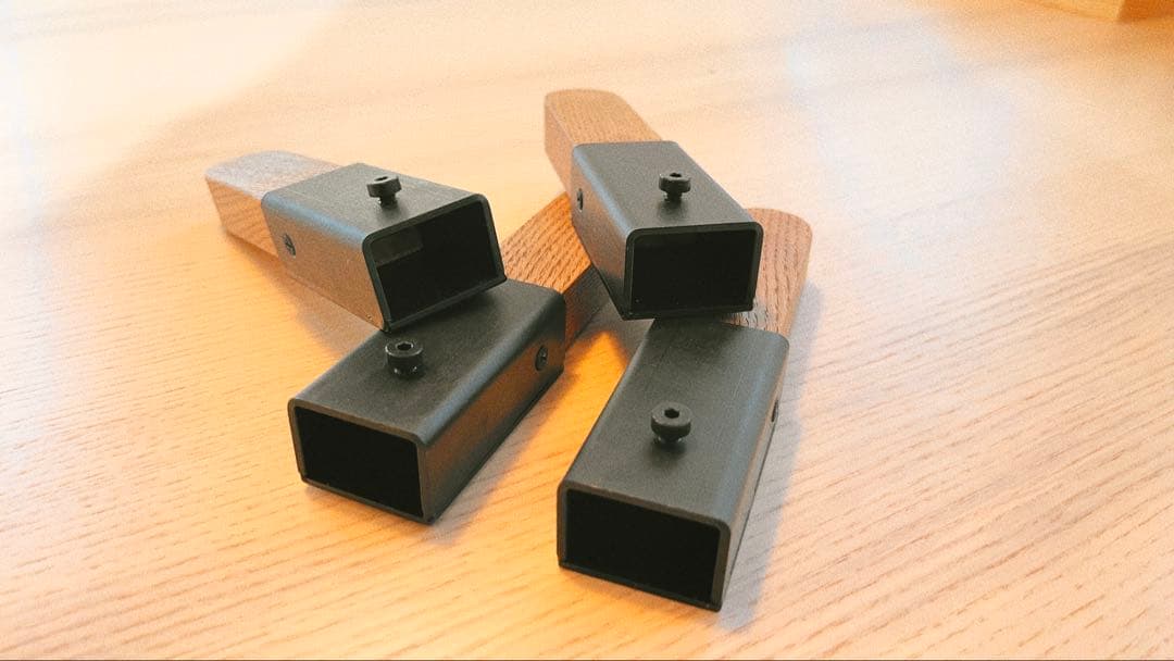 ブラックデザイン ハレテーブル 日和 延長脚 改良品 11月中旬発送