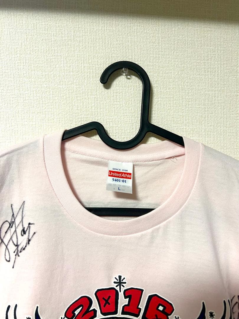 【メンバー全員サイン入り】 HEY-SMITH 半袖 Tシャツ