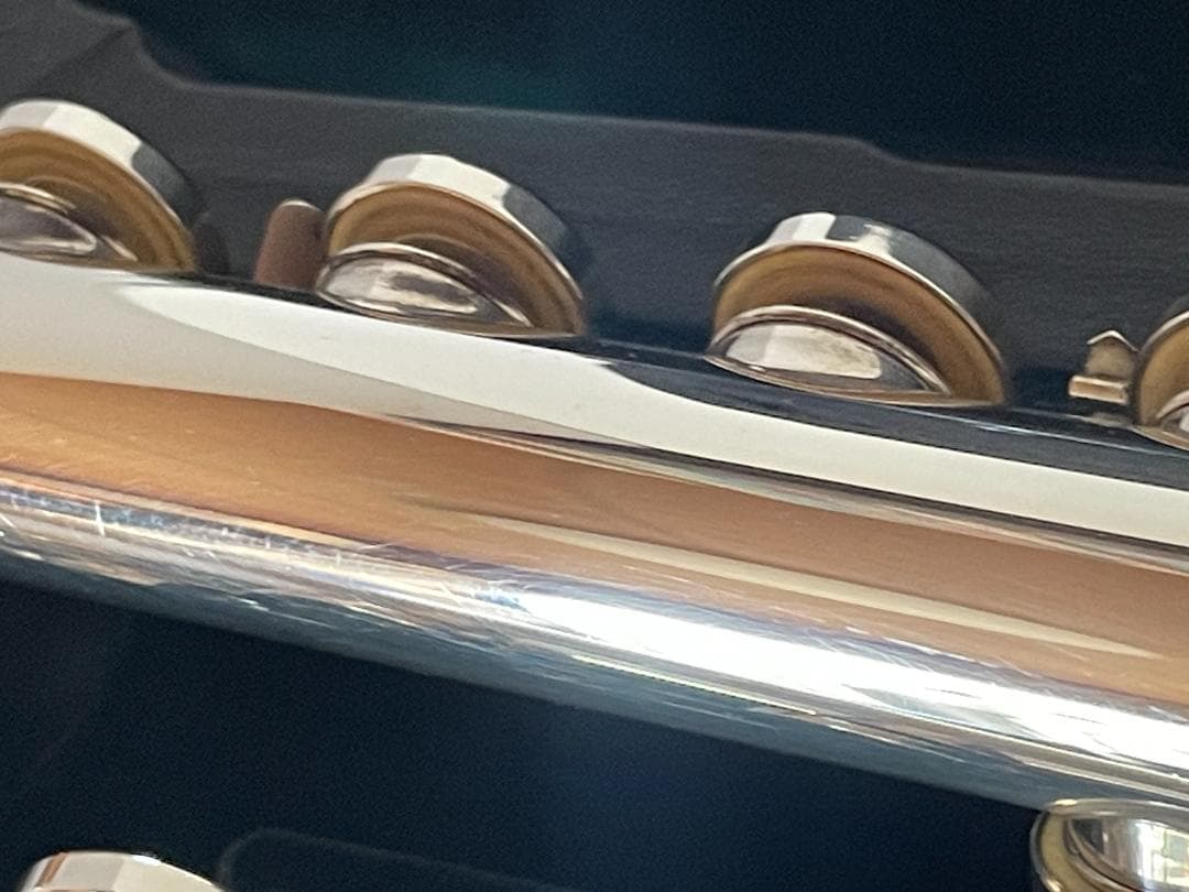 パール フルート 総銀製 カンタービレ インラインリングキー Ｅメカ付き