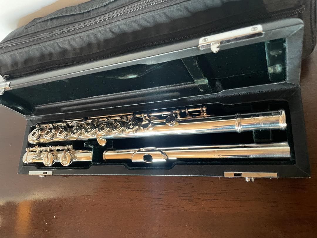 パール フルート 総銀製 カンタービレ インラインリングキー Ｅメカ付き