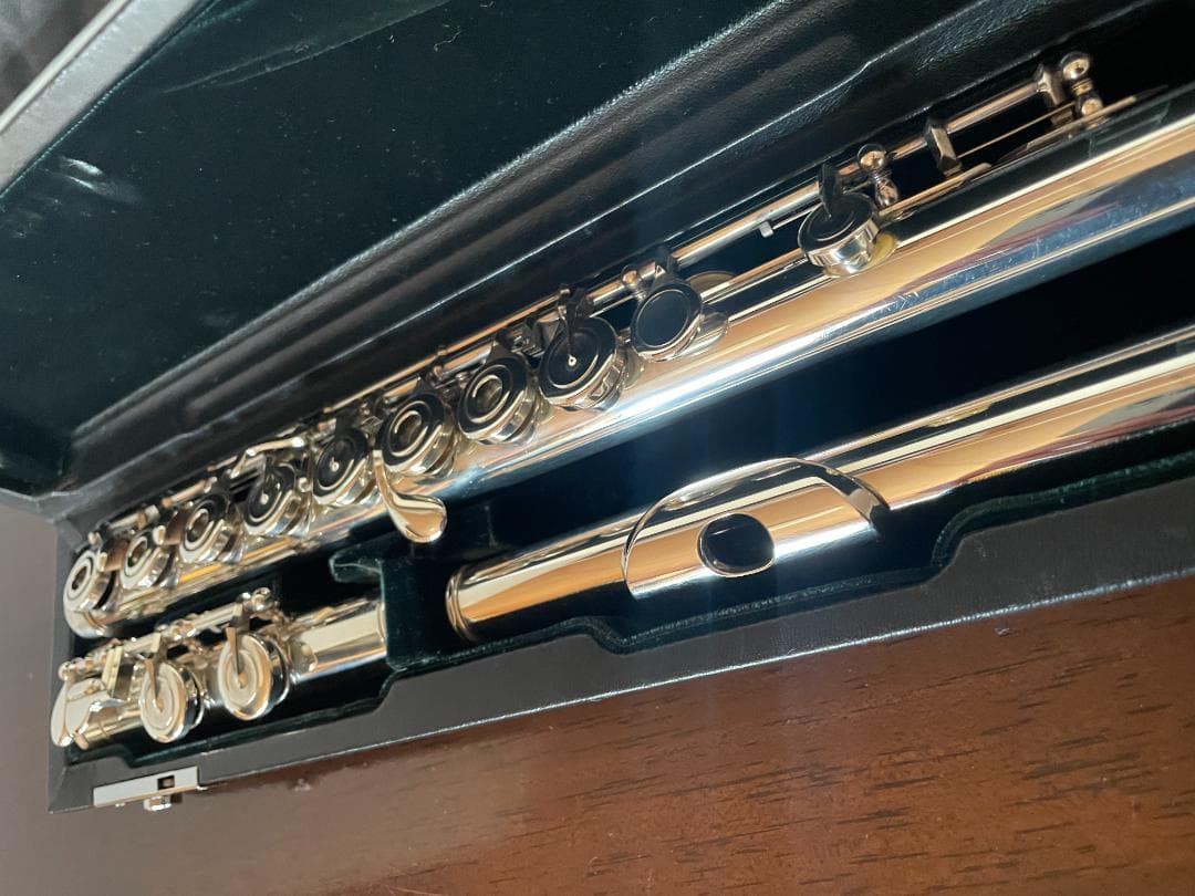 パール フルート 総銀製 カンタービレ インラインリングキー Ｅメカ付き