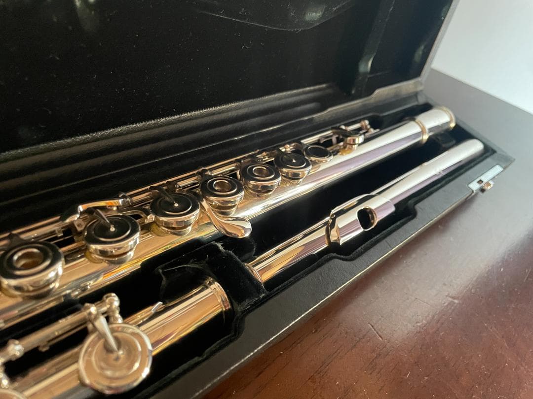 パール フルート 総銀製 カンタービレ インラインリングキー Ｅメカ付き