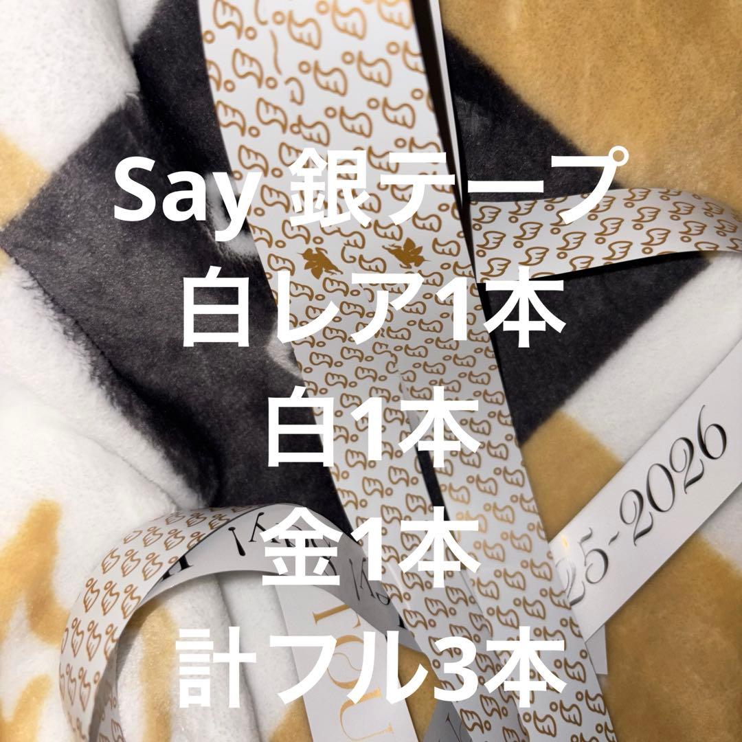 Hey! Say! JUMP Say 銀テープ レア込みフル3本セット