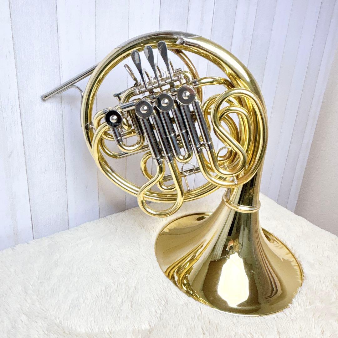 YAMAHA ヤマハ YHR-664D フルダブルホルン マウスピースなし