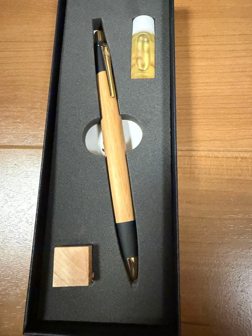 新品　木曽檜のシャープペンシル × 1 金具の色: ゴールド名入れなし