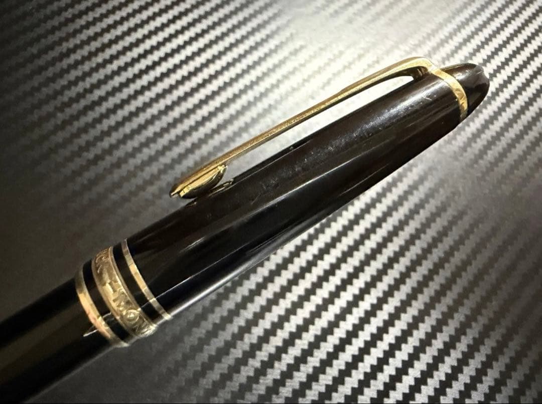 極美品 モンブラン マイスターシュテュック 144 ブラック 全金 B 万年筆