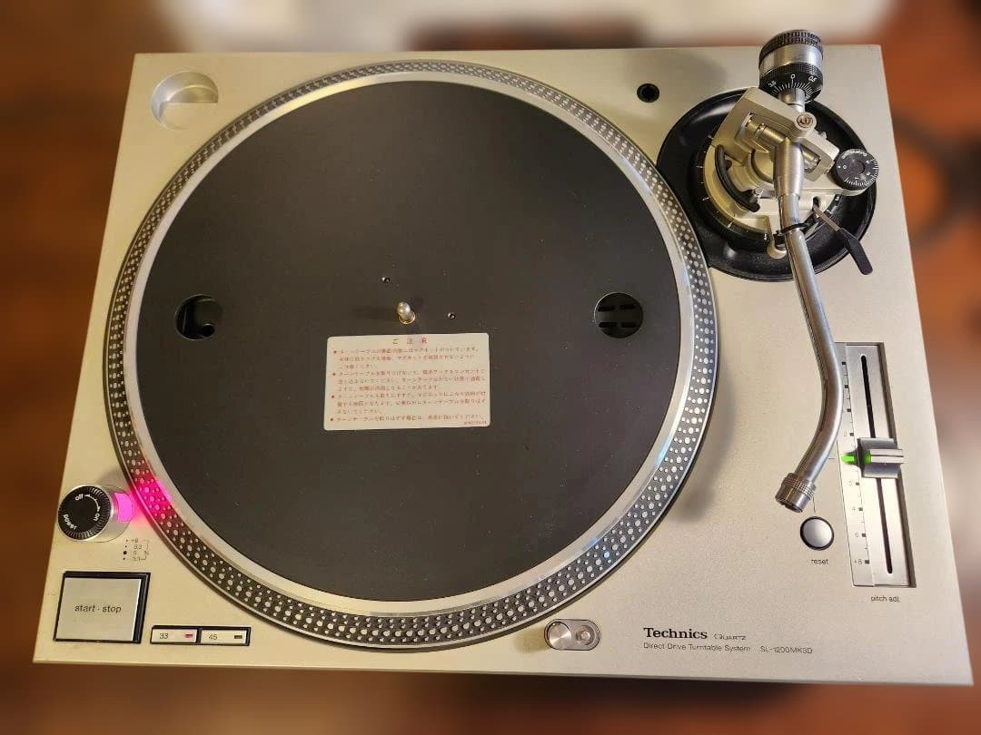 ☆超美品『Technics SL-1200MK3DS』×2台　ターンテーブル