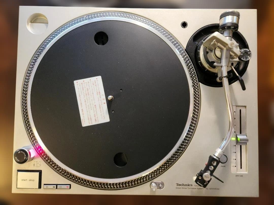 ☆超美品『Technics SL-1200MK3DS』×2台　ターンテーブル