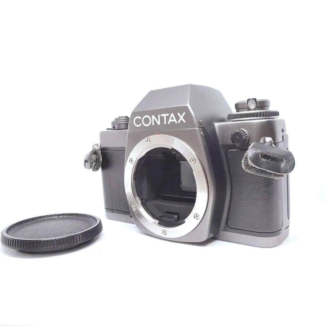 【ほぼ新品 外箱 未使用付属品あり】 コンタックス CONTAX S2b チタン