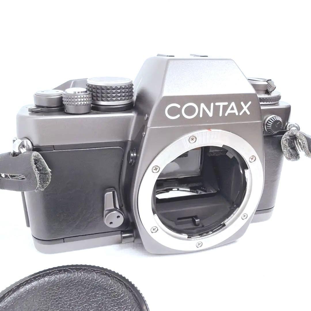 【ほぼ新品 外箱 未使用付属品あり】 コンタックス CONTAX S2b チタン