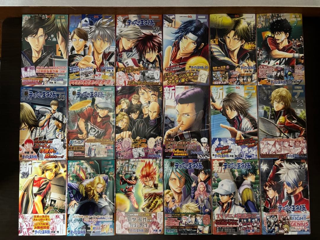 テニスの王子様 新テニスの王子様 全巻初版 帯 チラシ付き 関連本16冊 貴重