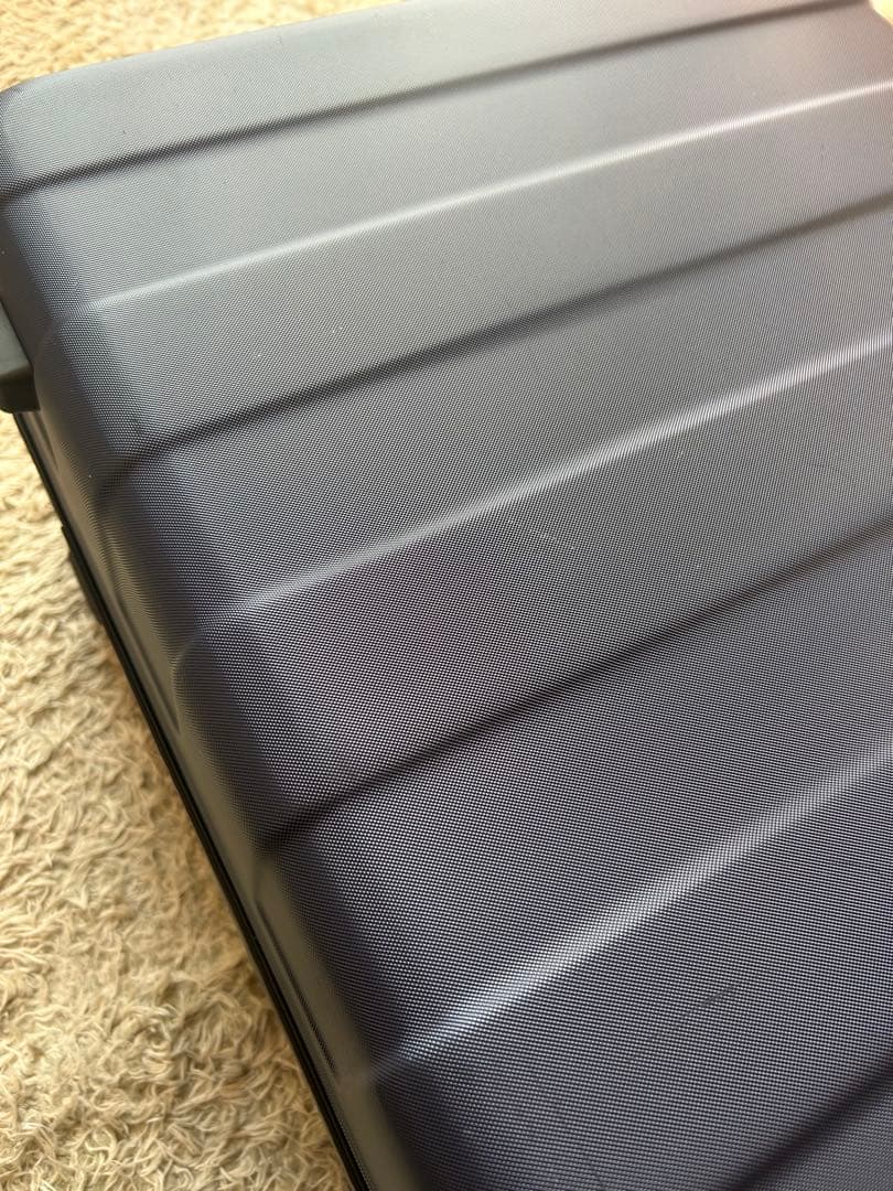 無印良品 キャリーケース バーを自由に調節できる ハード スーツケース 63L