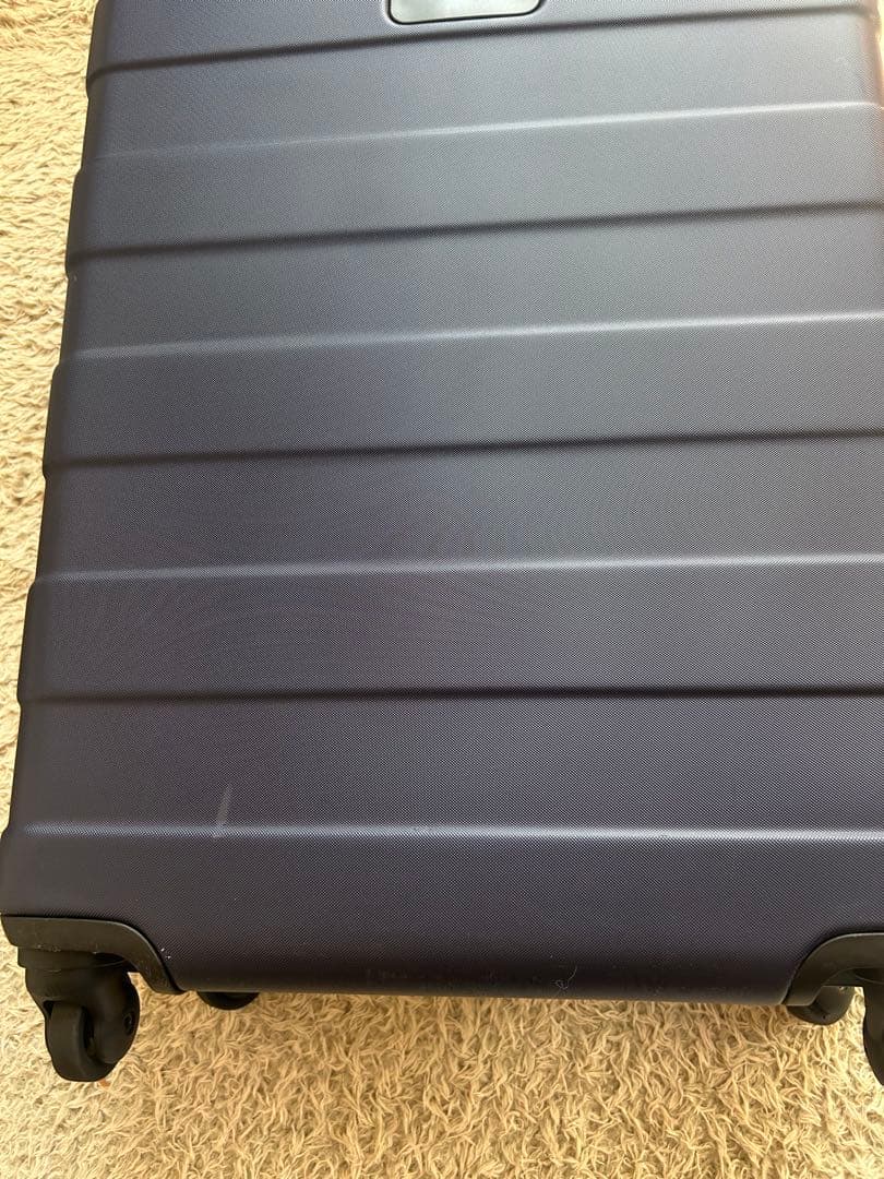 無印良品 キャリーケース バーを自由に調節できる ハード スーツケース 63L