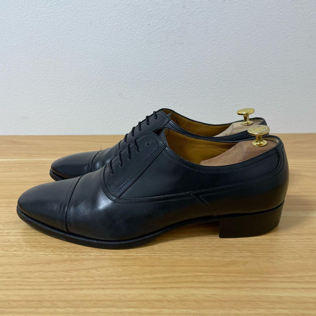 グッチ 547662 バック ロゴ ストレート チップ 革靴　11