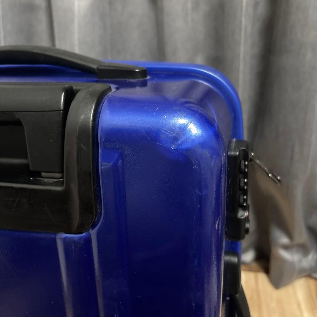 ゼロハリーバートン　キャリーケース　4輪　ブルー　約55L 状態良い　最安値