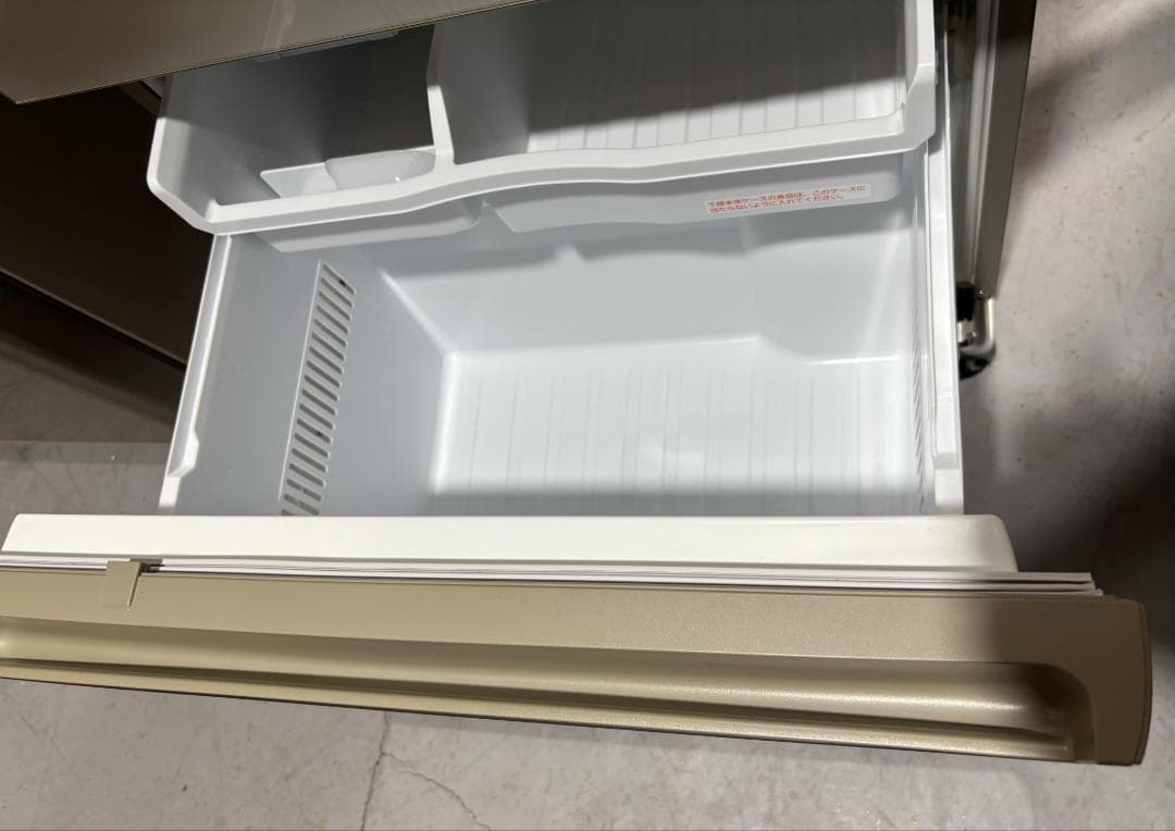 Panasonic 3ドア冷蔵庫 NR-C32FGM-Nフロントガラス315L