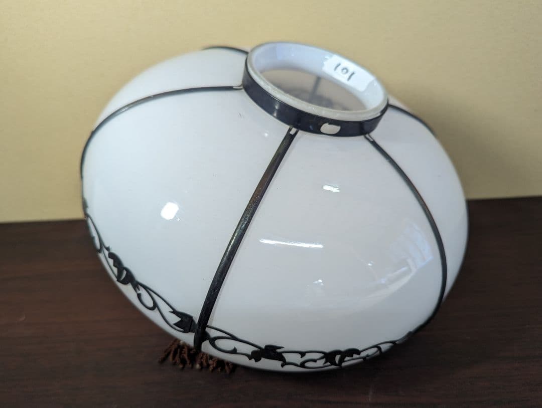 ペンダントライト 照明 昭和レトロ 大正ロマン 乳白色 当時物 アンティーク希少