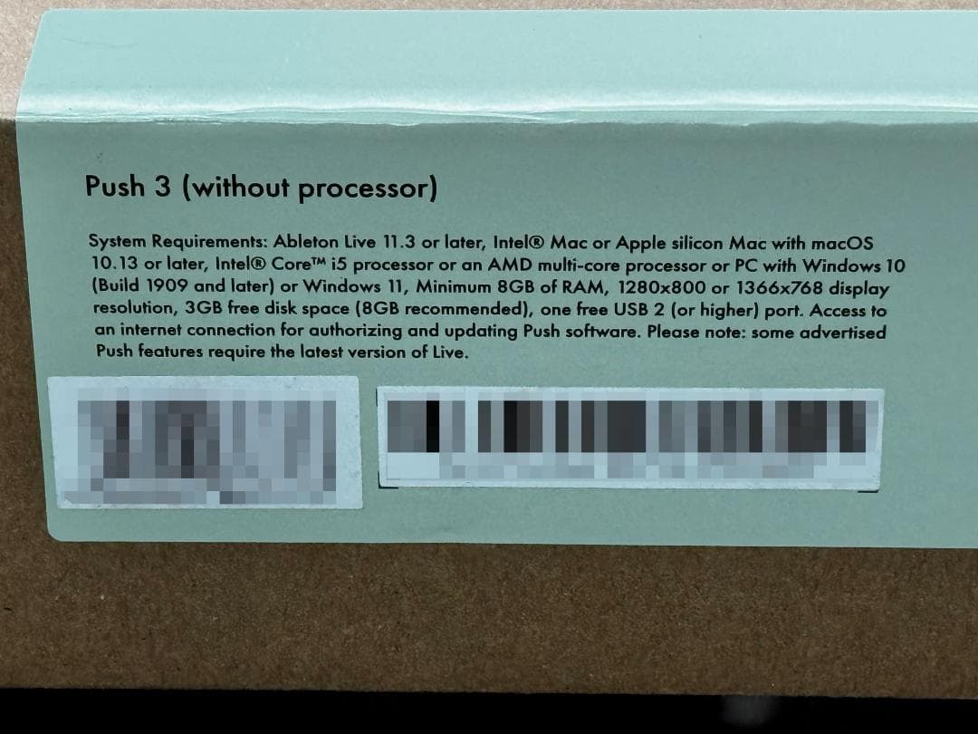 Ableton PUSH 3　コントローラー版