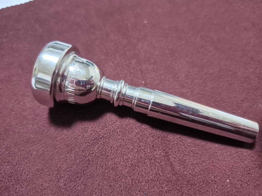 新春値下げ！バック Bachトランペットマウスピース 5C　ロジウムメッキ