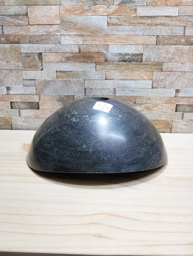 天然石の楕円形ボウル 直径約30cm