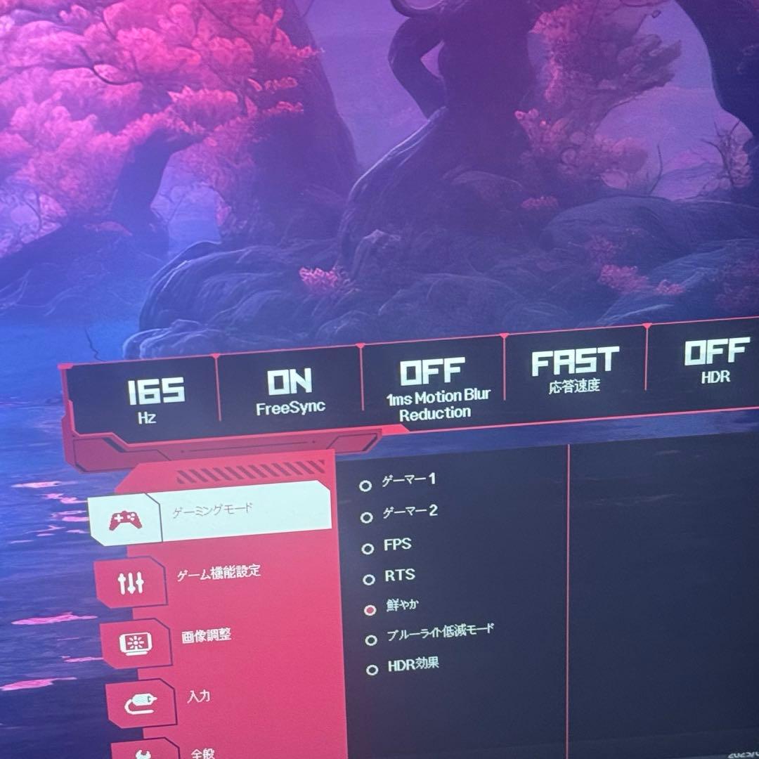 32インチ ゲーミングモニター 32GN600-B 165H対応‼️