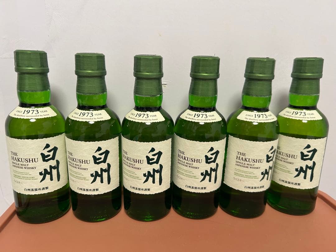 白州 シングルモルトウイスキー 1973年 180ml✖️6本