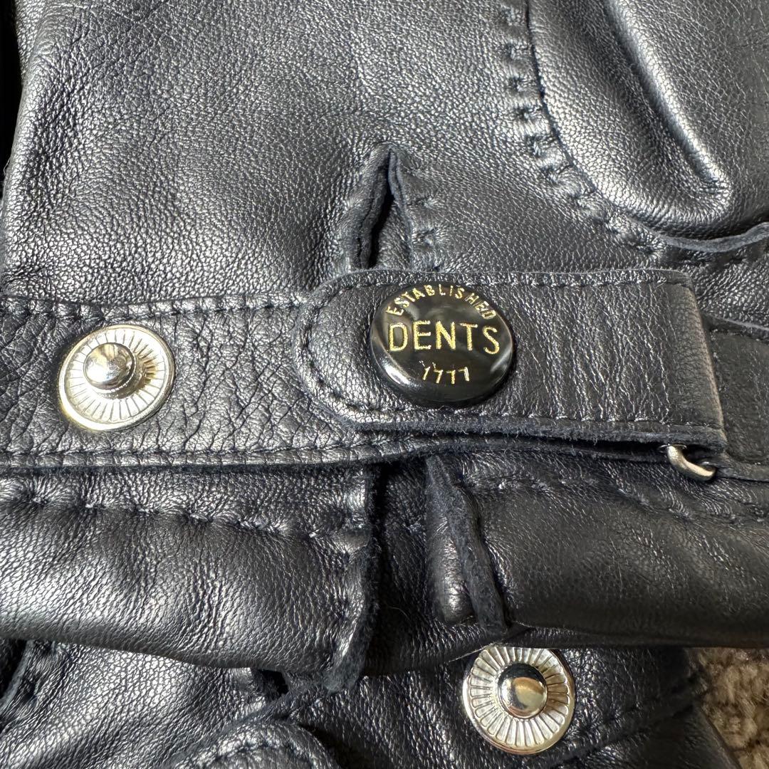 【DENTS】デンツ グローブ 本革 ヘアシープグローブカシミヤ100%