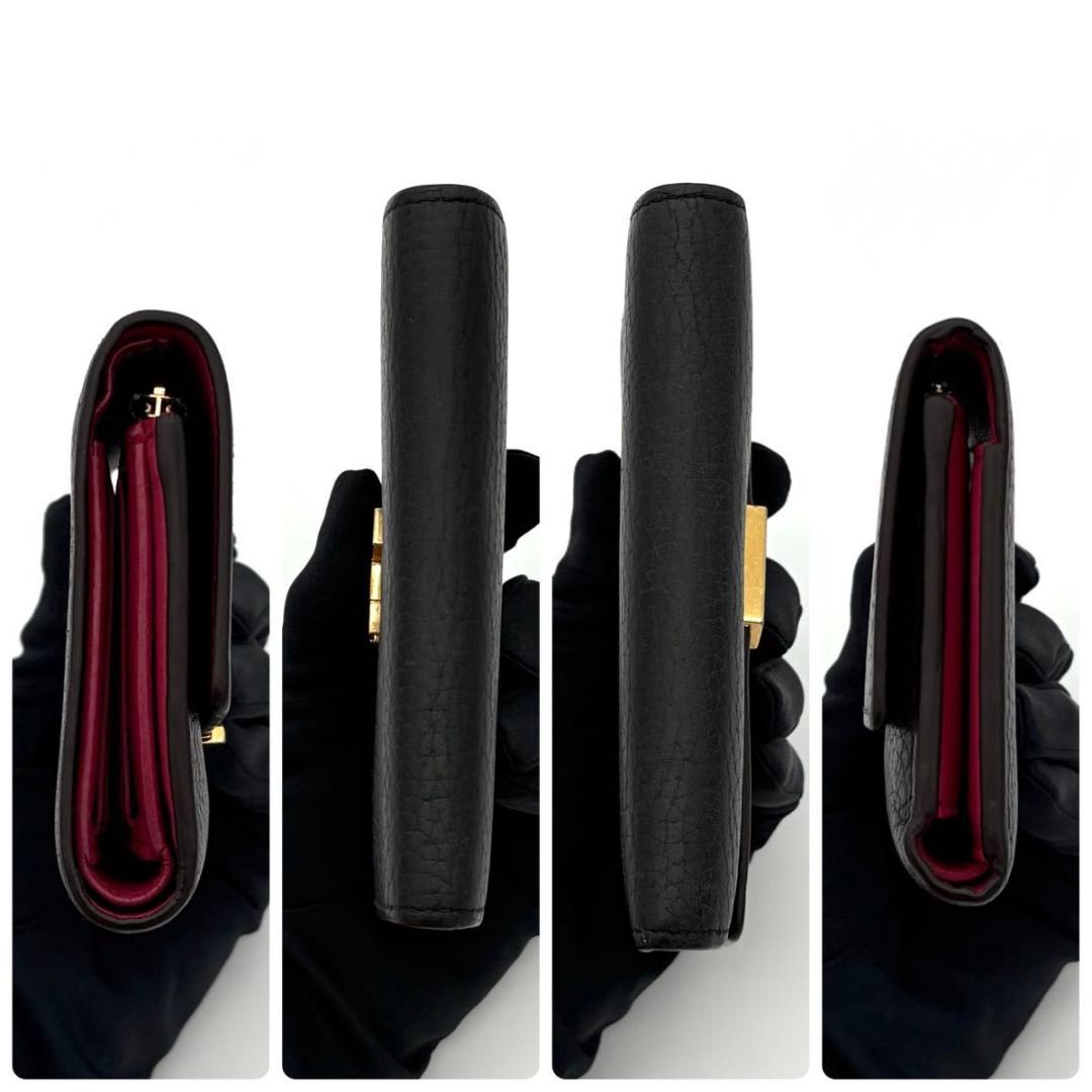 ルイヴィトン 折財布 トリヨン ポルトフォイユ カプシーヌ コンパクト 2028