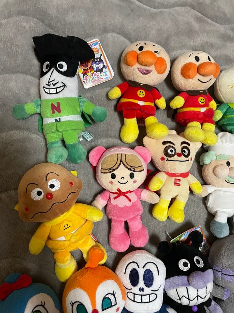 アンパンマン ぷりちぃビーンズ まとめ売り ぬいぐるみ