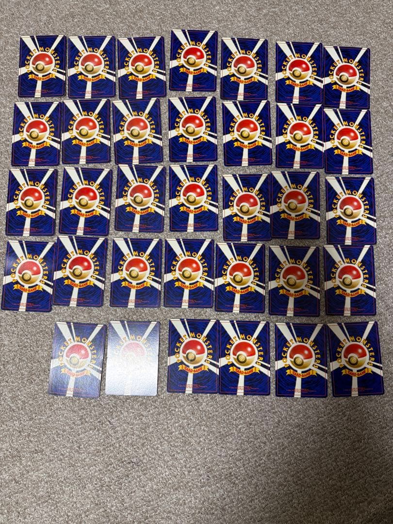 ポケモンカード旧裏　ポケモンジャングル　34枚