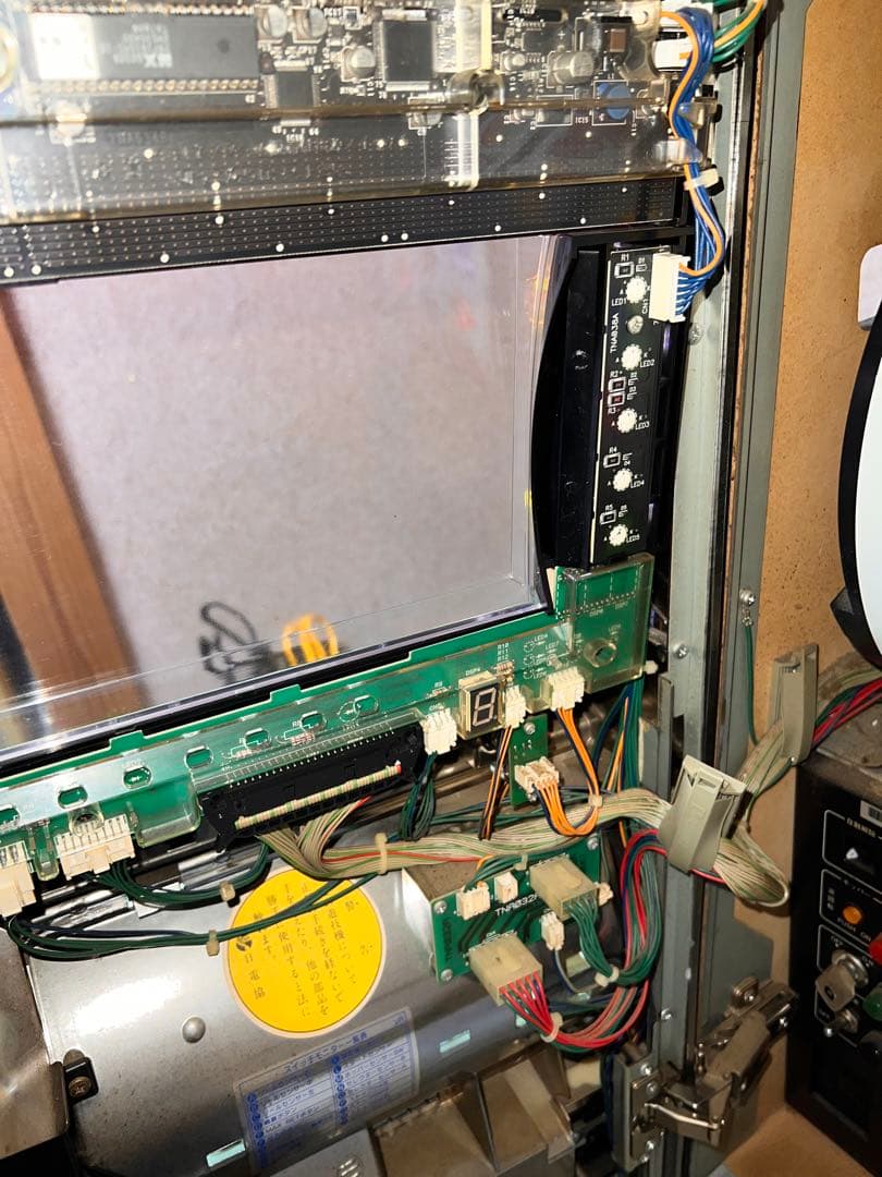 動作良好 パチスロ実機 山佐 キングパルサーエース 機 レトロスロット