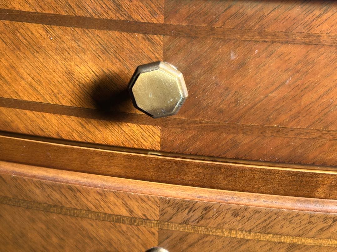 ① フランスベッド　ヨーロピアン　クラシカル　ナイトテーブル　アンティーク　IG