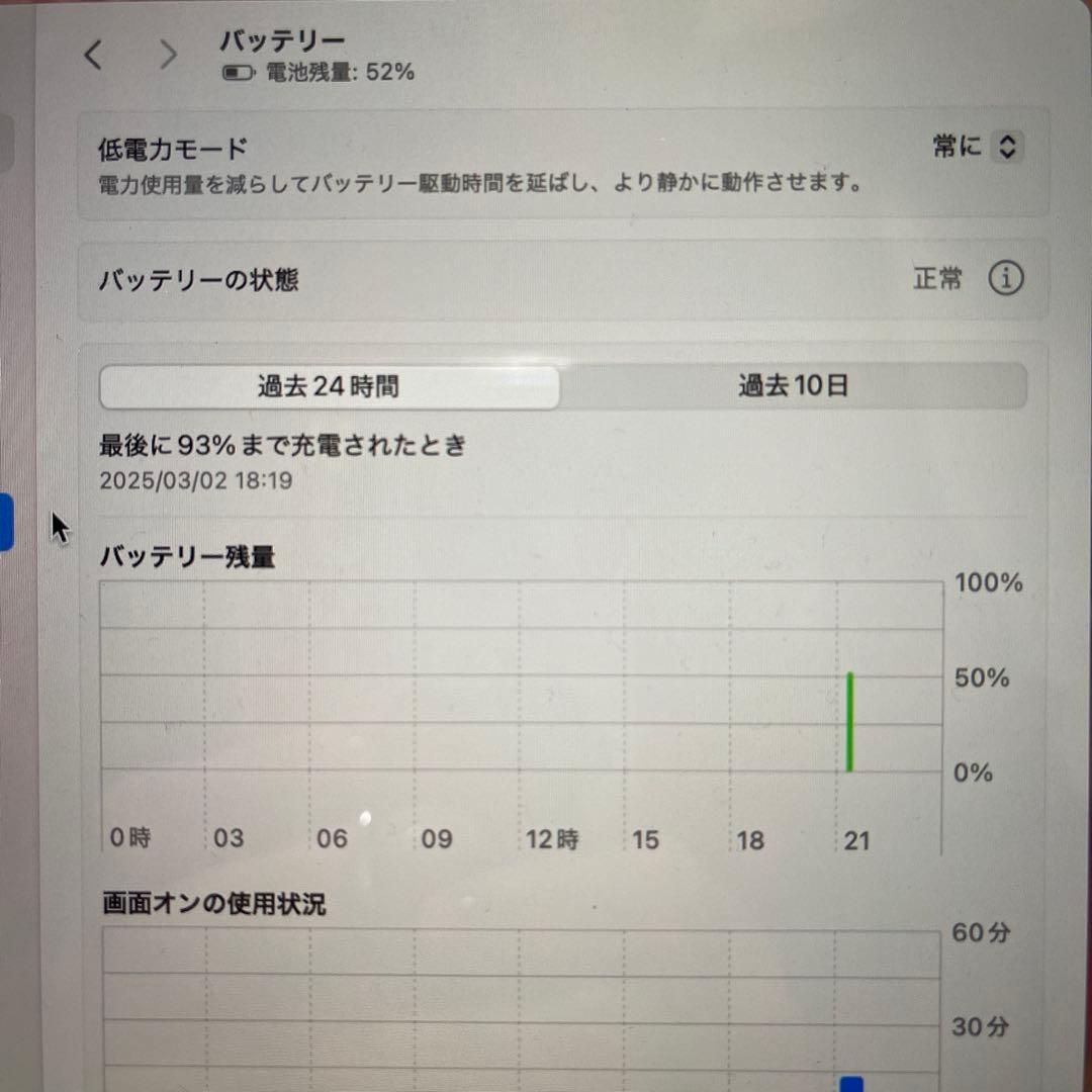 MacBook本体 MacBookpro 2019 16GB 1TB