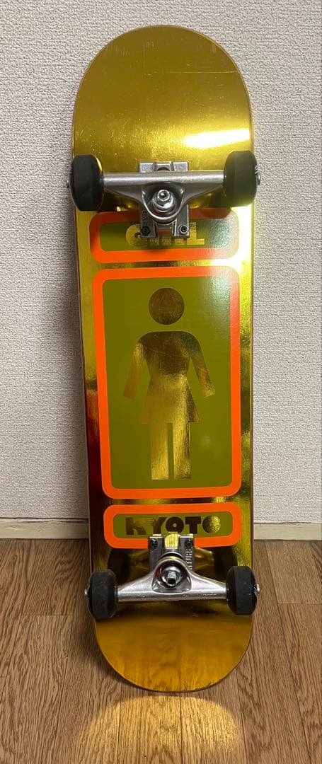 希少！数量限定Girl × Kyoto skateboard Deck7.75