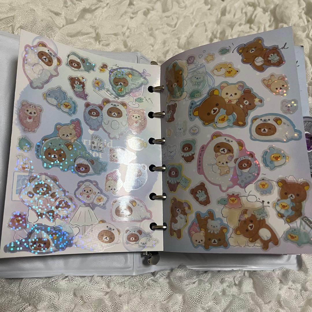 シール帳　完成品