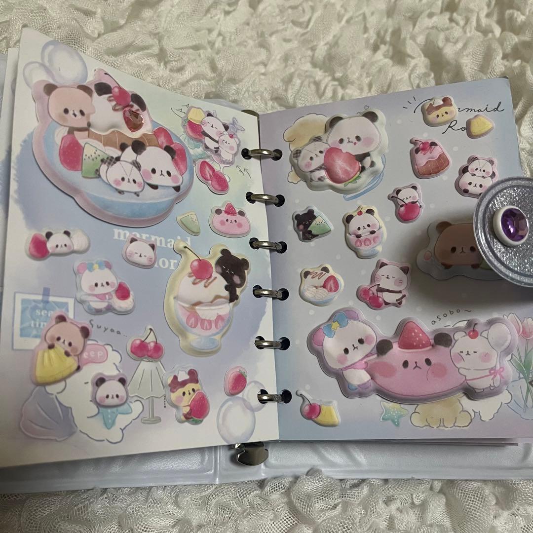 シール帳　完成品