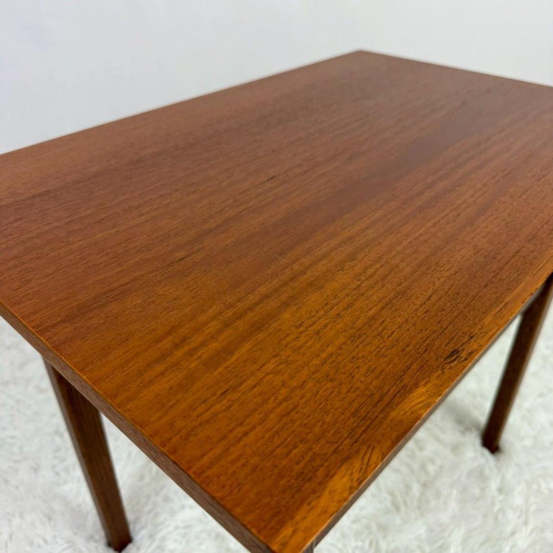 『北欧家具』SAC WORKS サイドテーブル　チーク材　無垢材