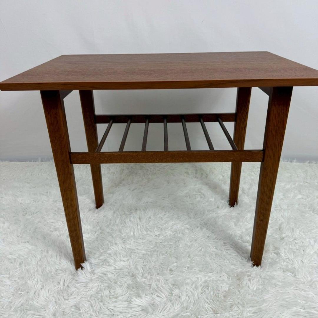 『北欧家具』SAC WORKS サイドテーブル　チーク材　無垢材