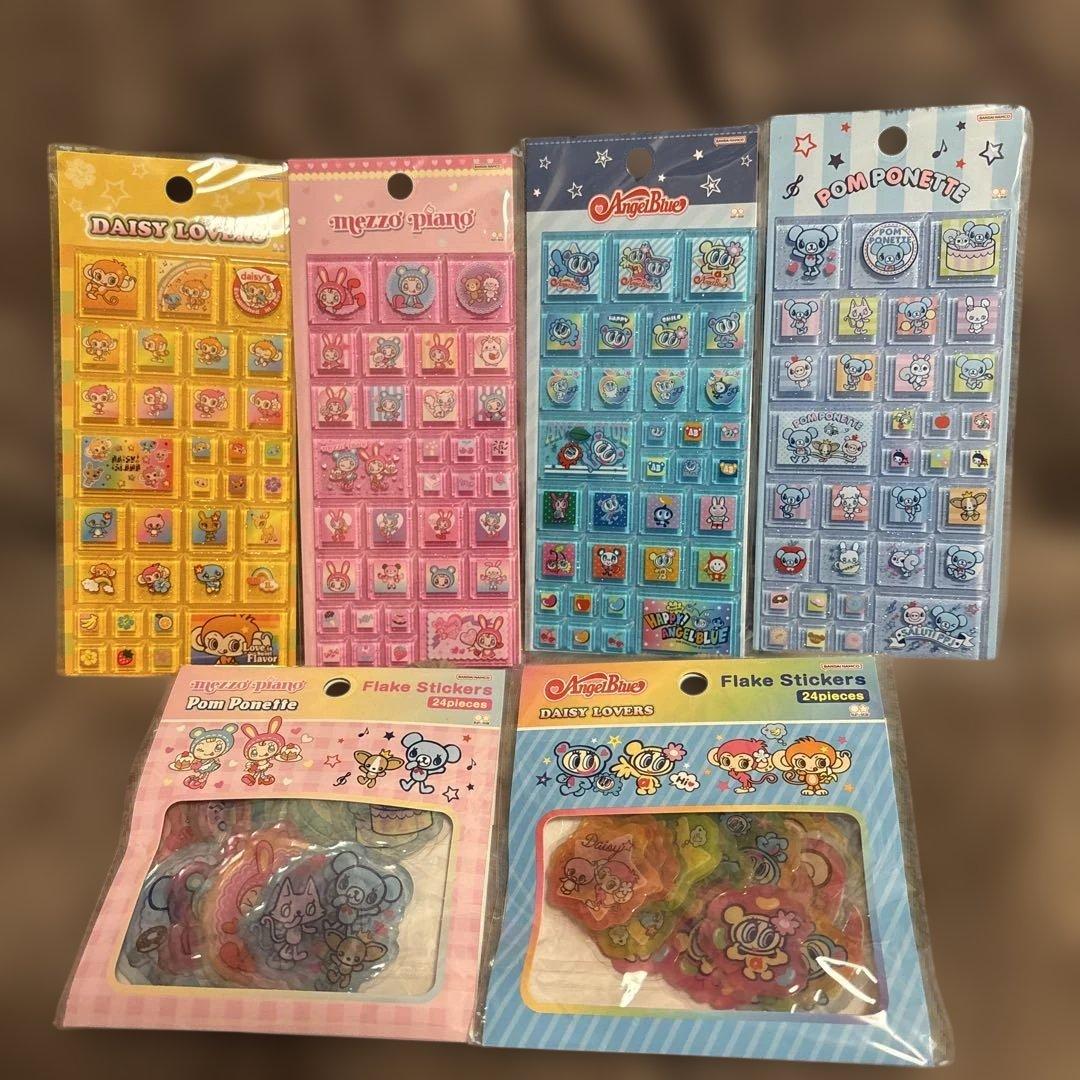 ナルミヤオールスター　タイルシール＆ぷっくりシーセット