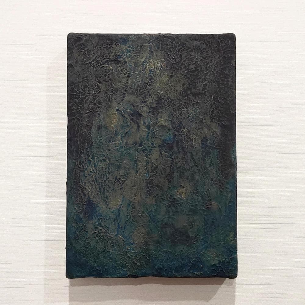 内野隆文　絵画　SM（サムホール）抽象画　現代アート　美術作品　キャンバス