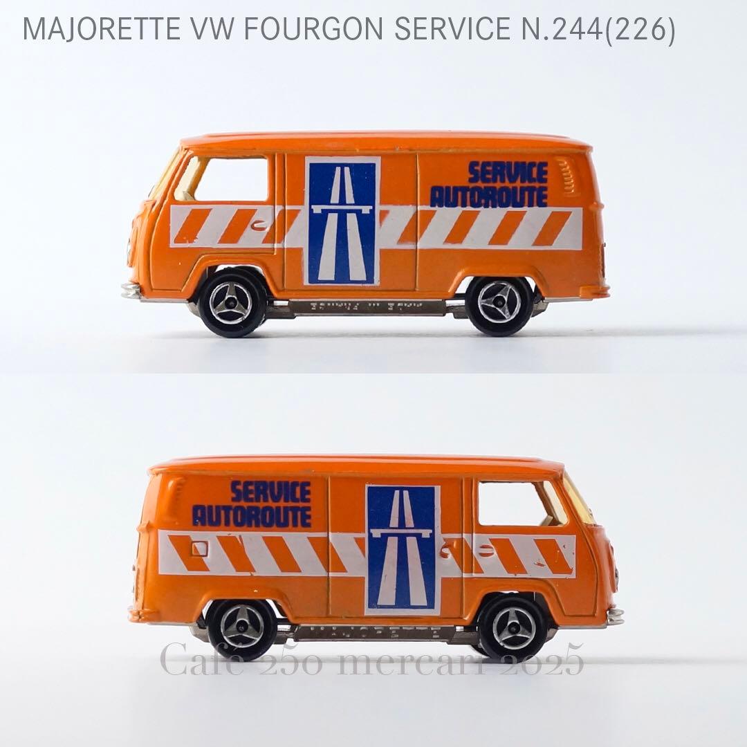 マジョレット VWマイクロバス SERVICE AUTOROUTE+POLICE