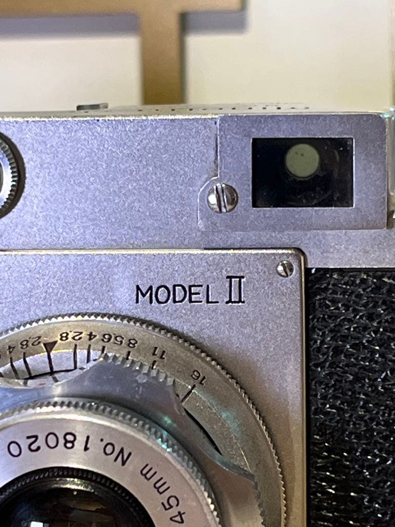 フィルムカメラ Minolta 35 Model II ROKKOR 45mm f2.8
