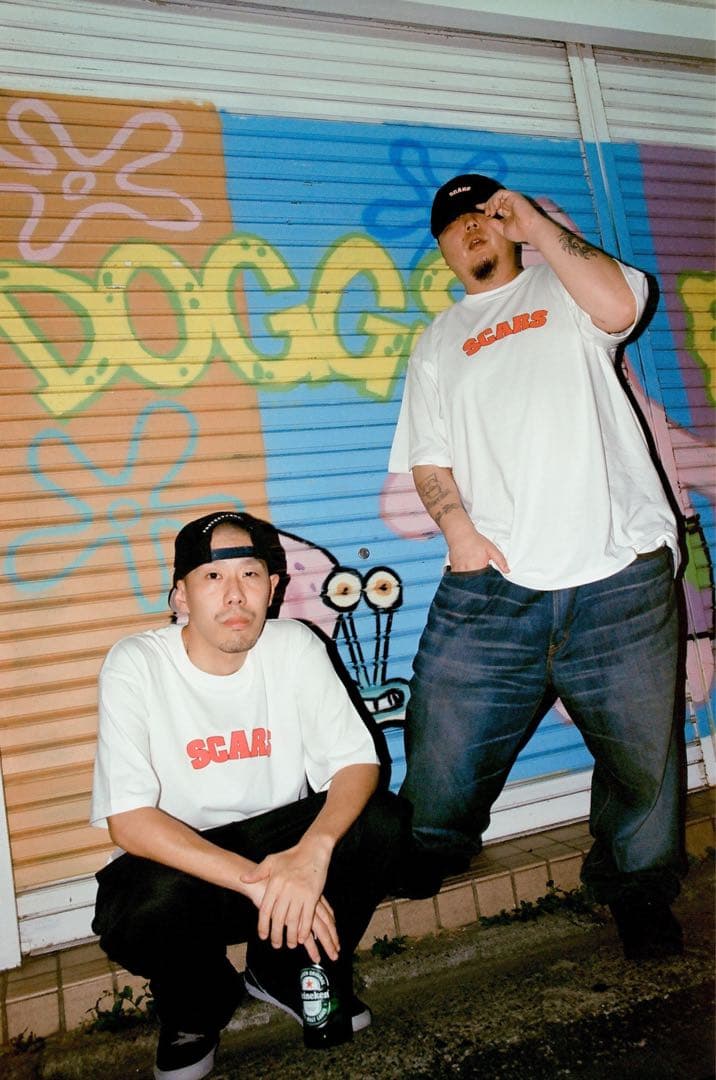 【激レア】SCARS Tシャツ 半袖 XXL 日本語ラップ