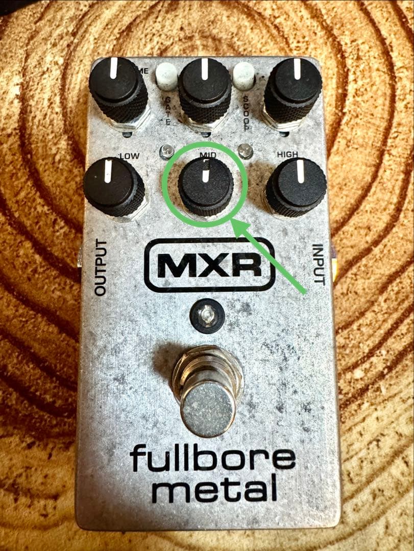 MXR Fullbore l ディストーションペダルです