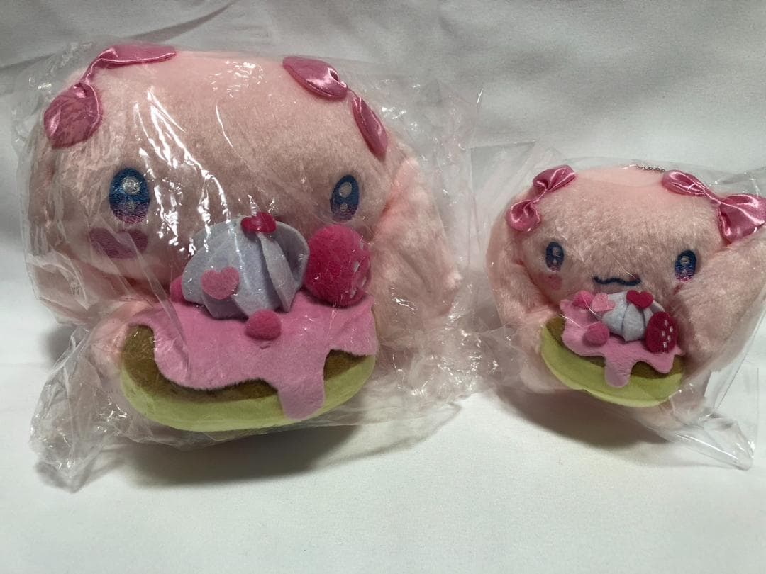 サンリオ　シナモロール　もえあず　ぬいぐるみ　マスコット　2つセット