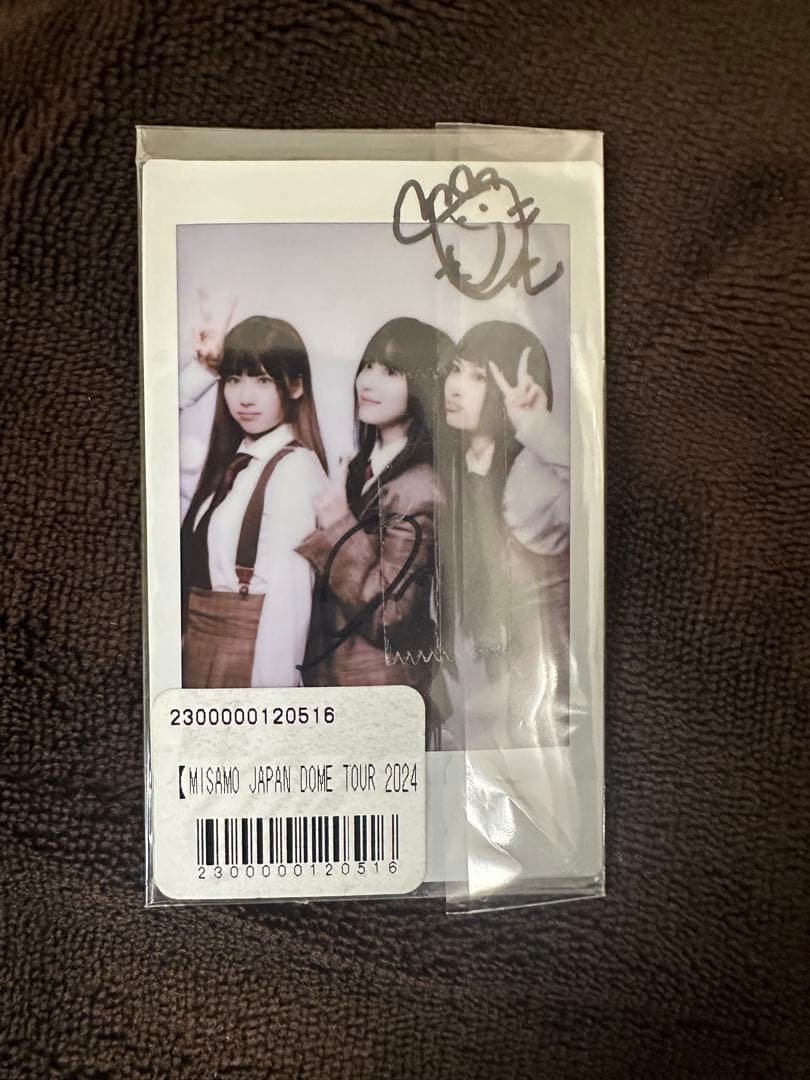 MISAMO JAPAN DOME TOUR 2024 直筆サイン入りチェキ