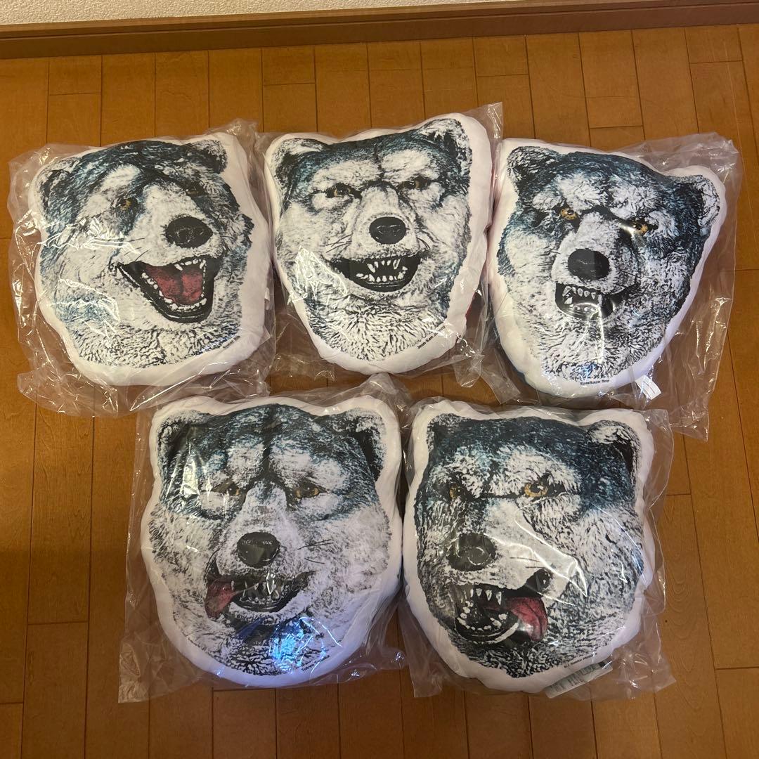 一番くじ MAN WITH A MISSION C〜G賞クッションセット