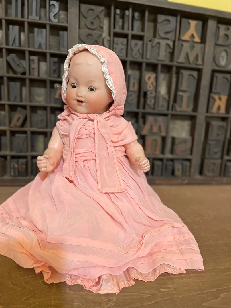 275アーモンドマルセル、ビスク人形赤ちゃんスレ、難あり格安古いドイツ