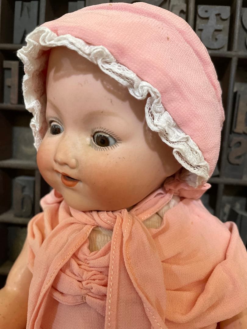 275アーモンドマルセル、ビスク人形赤ちゃんスレ、難あり格安古いドイツ